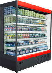 Холодильна гірка-регал AURA — UBC