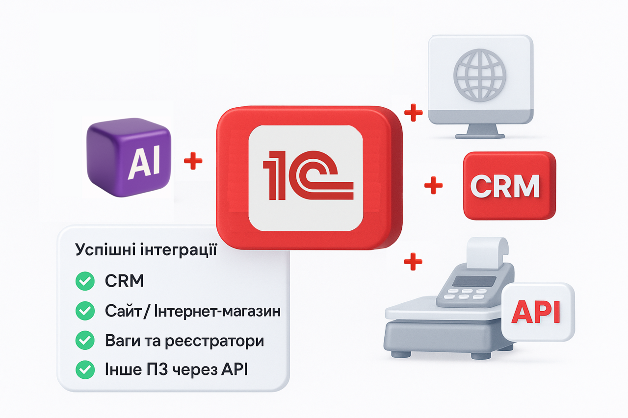1С: Інтеграція без обмежень