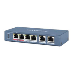 Комутатор PoE Hikvision DS-3E0106HP-E