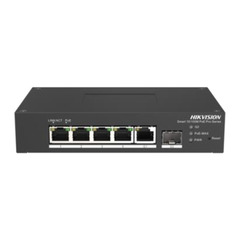 Комутатор PoE Hikvision DS-3T1306P-SI/HS