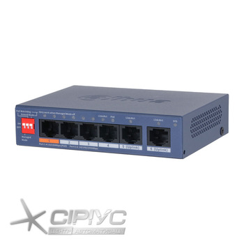 Комутатор PoE Dahua DH-CS4006-4ET2GT-60