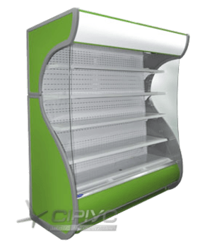 Пристенная холодильная горка Айова — Технохолод