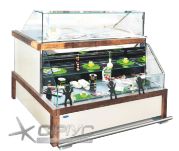 Холодильна вітрина для суші та салатів Міссурі combi sushi — Технохолод