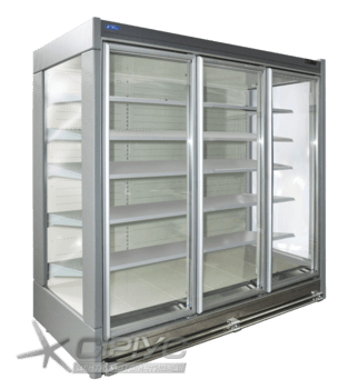 Пристенная вертикальная морозильная витрина Луизиана LT — Технохолод