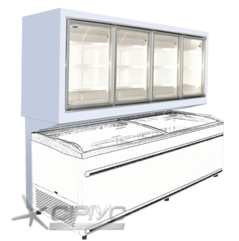 Морозильна навісна бонета Канзас HLT — Технохолод