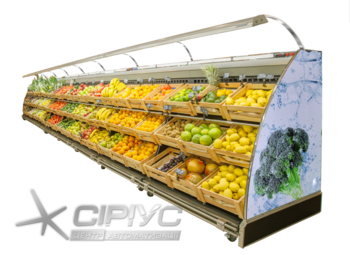 Холодильна вітрина для овочів та фруктів Луїзіана VF — Технохолод