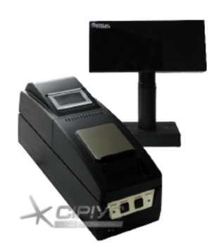 Фіскальний реєстратор DATECS FP 3530T v 5.00 (зі стійкою)