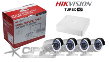 Комплект TurboHD відеоспостереження Hikvision DS-J142I/7104HQHI-F1/N