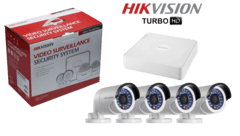 Комплект TurboHD видеонаблюдения Hikvision DS-J142I/7104HQHI-F1/N