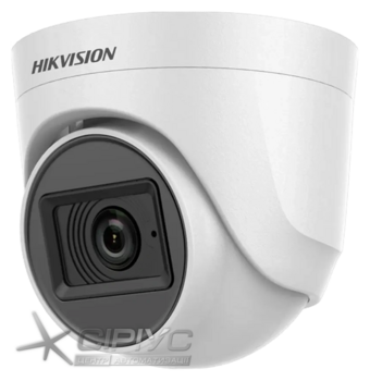 Turbo HD відеокамера Hikvision DS-2CE76H0T-ITPFS 5МП (2.8мм) з мікрофоном Turbo HD відеокамера Hikvision DS-2CE76H0T-ITPFS 5МП (2.8мм) з мікрофоном