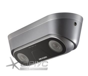 Відеокамера c двома об'єктивами і функцією підрахунку людей iDS-2CD6810F-IV/C (2.8mm) Відеокамера c двома об'єктивами і функцією підрахунку людей iDS-2CD6810F-IV/C (2.8mm)