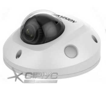 6Мп міні IP відеокамера Hikvision з ІК підсвічуванням DS-2CD2563G0-IS (2.8 мм)