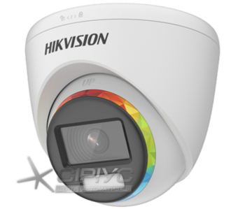 Turbo HD відеокамера Hikvision DS-2CE72DF8T-F 2МП (2.8 мм) ColorVu Turbo HD відеокамера Hikvision DS-2CE72DF8T-F 2МП (2.8 мм) ColorVu