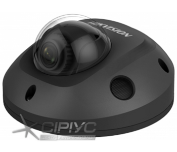 4МП міні IP відеокамера Hikvision з ІК підсвічуванням (чорний) DS-2CD2543G0-IS (4 мм)