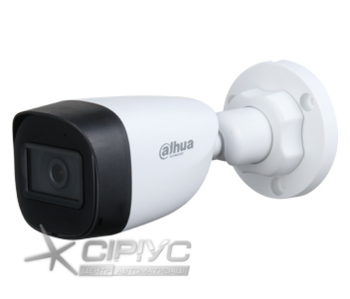 2Mп HDCVI відеокамера Dahua c ІК підсвічуванням DH-HAC-HFW1200CP-A (2.8мм)