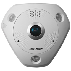12 МП Fisheye із мікрофоном Hikvision DS-2CD63C5G0E-IVS(B) (2мм)