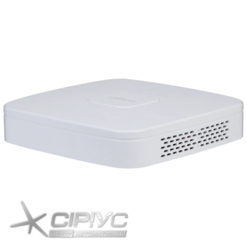 Відеореєстратор Dahua DHI-NVR2104-I2 4-канальний 1U 1HDD WizSense Відеореєстратор Dahua DHI-NVR2104-I2 4-канальний 1U 1HDD WizSense