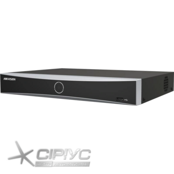 Відеореєстратор Hikvision DS-7604NXI-K1/4P(D) 4-канальний PoE 1U AcuSense