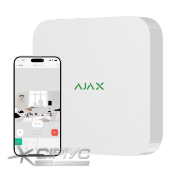 Відеореєстратор Ajax NVR (16ch) (8EU) white Відеореєстратор Ajax NVR (16ch) (8EU) white