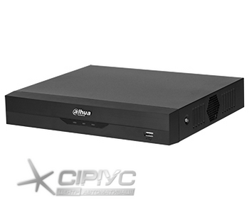 Відеореєстратор Dahua DH-XVR5104HS-I3 4-канальний 5M-N/1080p 1U 1HDD WizSense