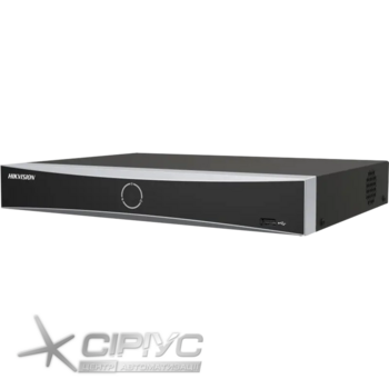 Відеореєстратор Hikvision DS-7604NXI-K1/4P 4-канальний PoE 1U 4К